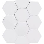 PANEL TÁCTIL LED HEXAGONAL BLANCA