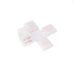 CONECTOR FORMA + TRANSP. TIRA LED/COB