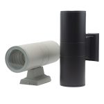 Aplique de Aluminio Cilindro Bidireccional para Lámpara E27