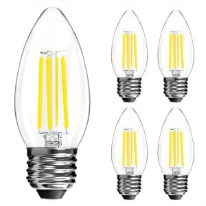 LAMPARA LED VINTAGE VELA 4W E27 CALIDA